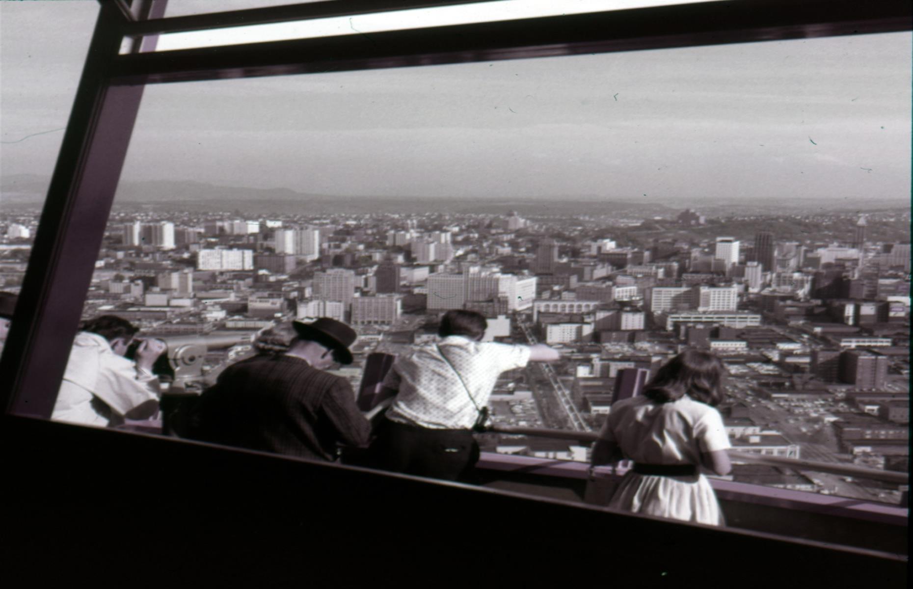 Then: Space Needle, Seattle, Washington